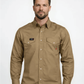 MEN'S FR Khaki SNAP RIPSTOP SHIRT
