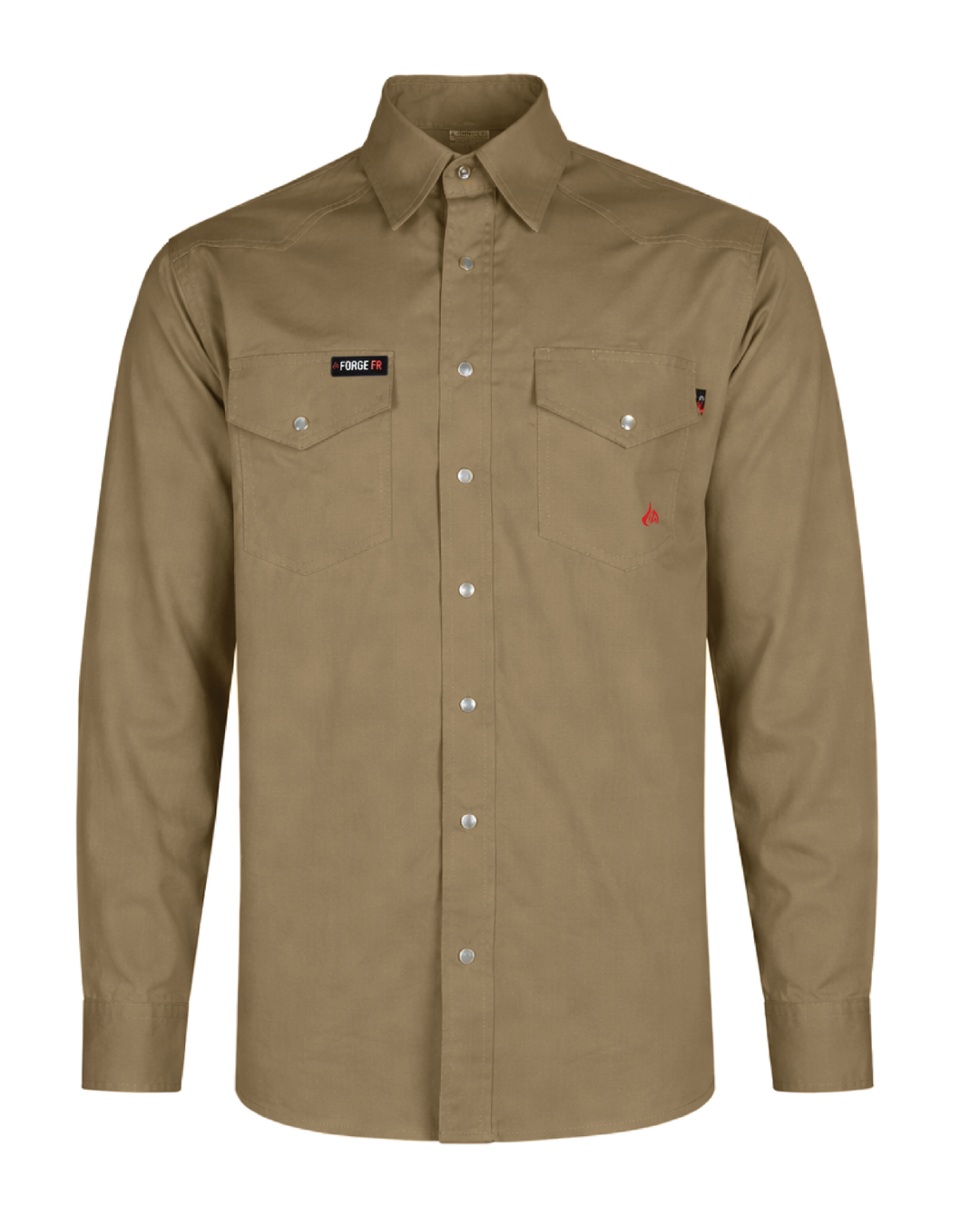 MEN'S FR Khaki SNAP RIPSTOP SHIRT