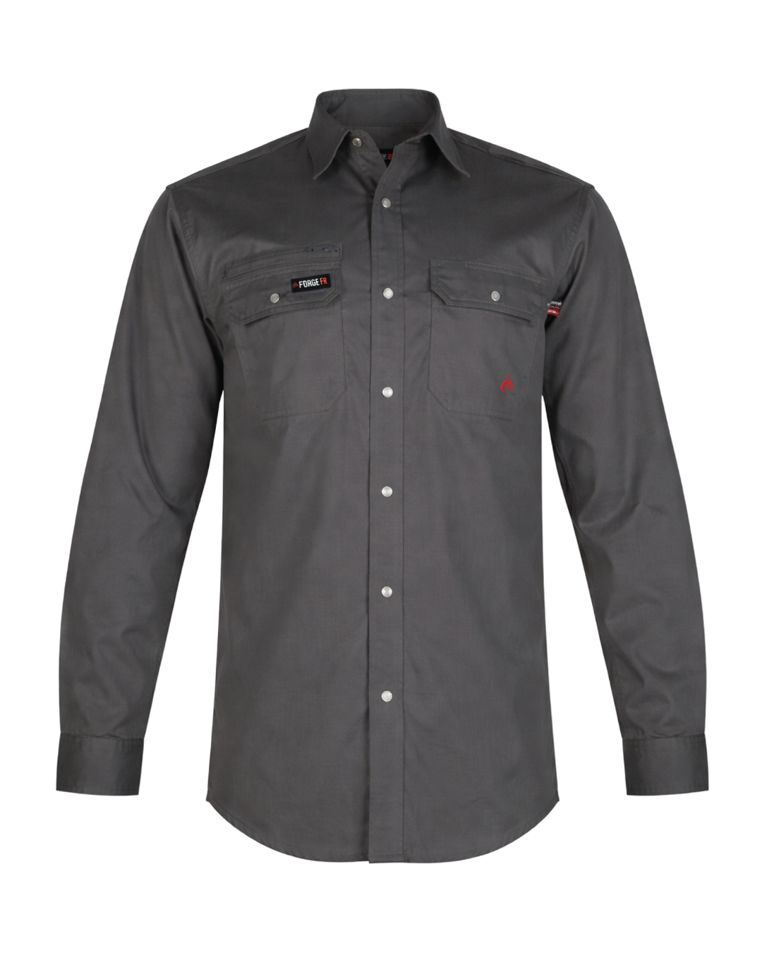 FORGE FR MEN'S  LIGHT WEIGHT RIPSTOP VENT SNAP SHIRT