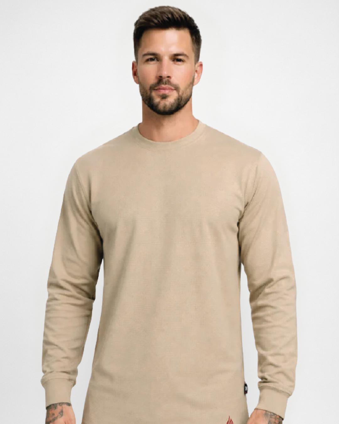 FORGE FR MEN'S  BASE LAYER KHAKI TEE