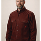 Forge Fr Men's Burgundy Printed Long Sleeve Shirt