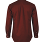 Forge Fr Men's Burgundy Printed Long Sleeve Shirt