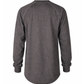 Forge Fr Men's Charcoal Grey Crew Neck Light Weight Long Sleeve T-shirt