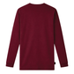Forge Fr Men's Burgundy Long Sleeve Crew Neck T-shirt