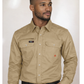 FORGE FR MEN'S  LIGHT WEIGHT RIPSTOP  VENT SNAP SHIRT