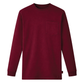 Forge Fr Men's Burgundy Light Weight Long Sleeve T-shirt