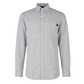 FORGE FR MEN'S Grey Double Pocket PLAID LONG SLEEVE SNAPS SHIRT