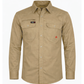 FORGE FR MEN'S  LIGHT WEIGHT RIPSTOP  VENT SNAP SHIRT