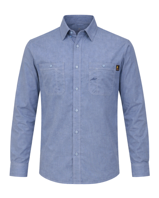 FORGE FR MEN'S 5.4 OZ STELLAR WEAVE BUTTON SHIRT