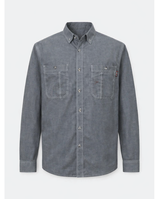 FORGE FR MEN'S 5.4 OZ STELLAR WEAVE BUTTON SHIRT
