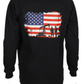 Forge Fr Men's Graphic Printed Ink Black Long Sleeve T-shirt