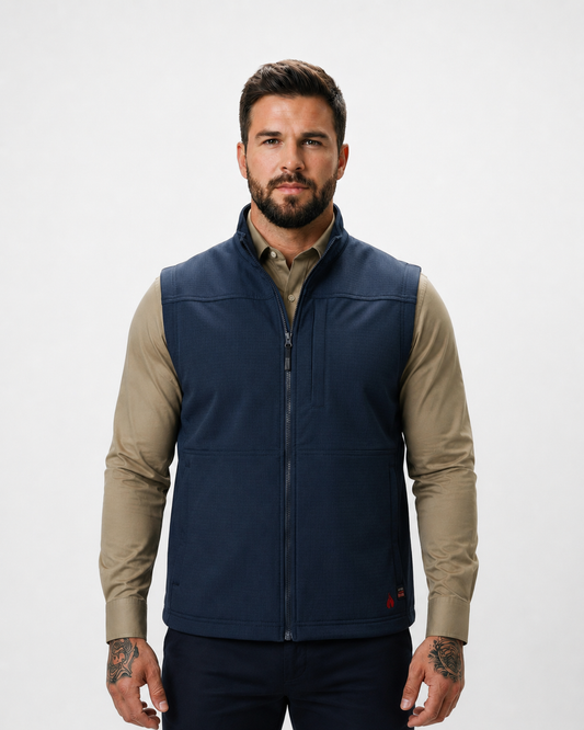 Forge Fr Men's Navy Ripstop Vest