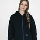 FORGE FR LADIES NAVY HOODIE W/ZIP