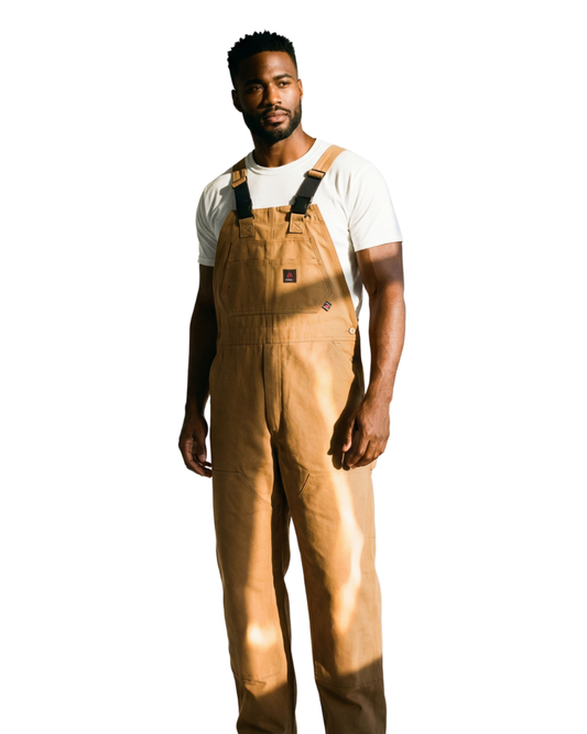 Forge Fr Men's Brown Insulated Bib Overall