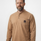 Forge Fr Men's Khaki  Light Weight Henley Tee