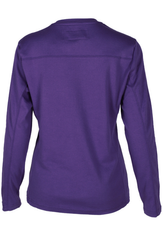 Forge Fr Women's Purple Crew Neck T-shirt