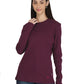 Forge Fr Women's Burgundy Crew Neck T-shirt