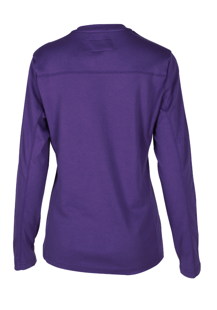 Forge Fr Women's Purple Crew Neck T-shirt