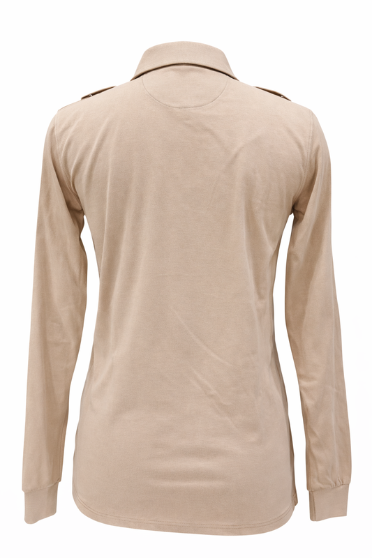 Forge Fr Ladies Khaki  Light Weight Polo Tee