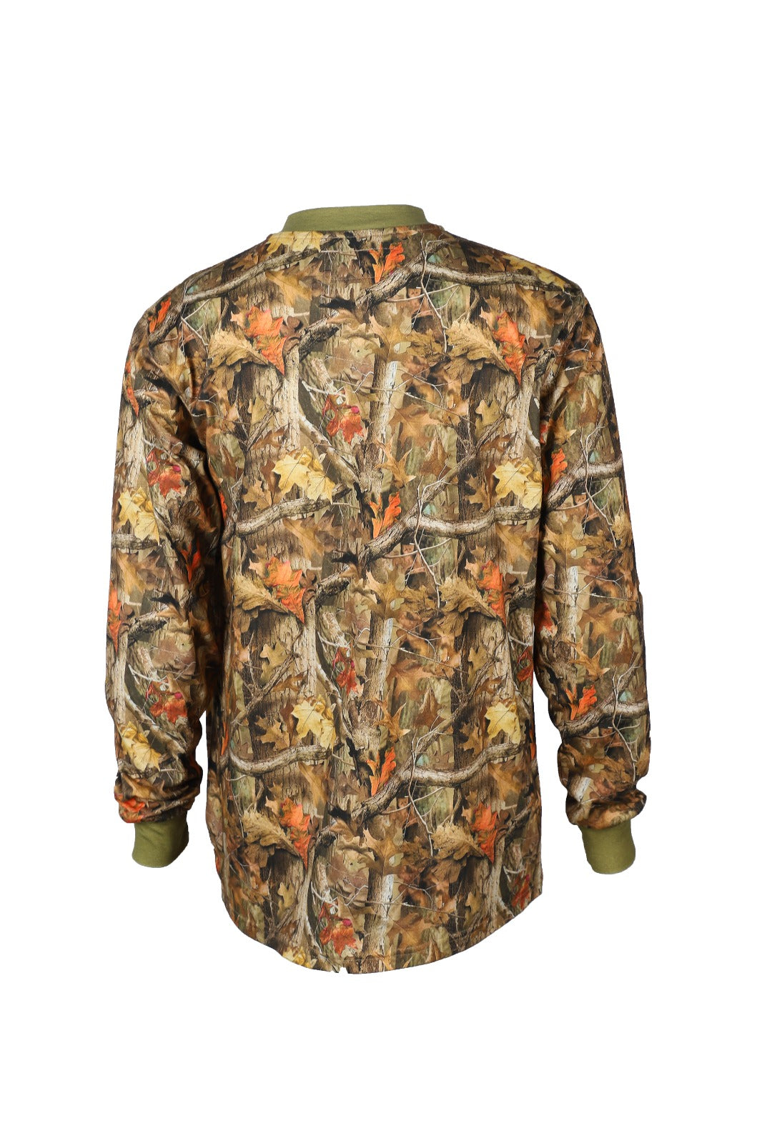 Forge Fr Men's Camo Light Weight Henley Tee