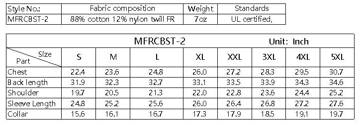 Men's FR  Button Orange Shirt With Taping