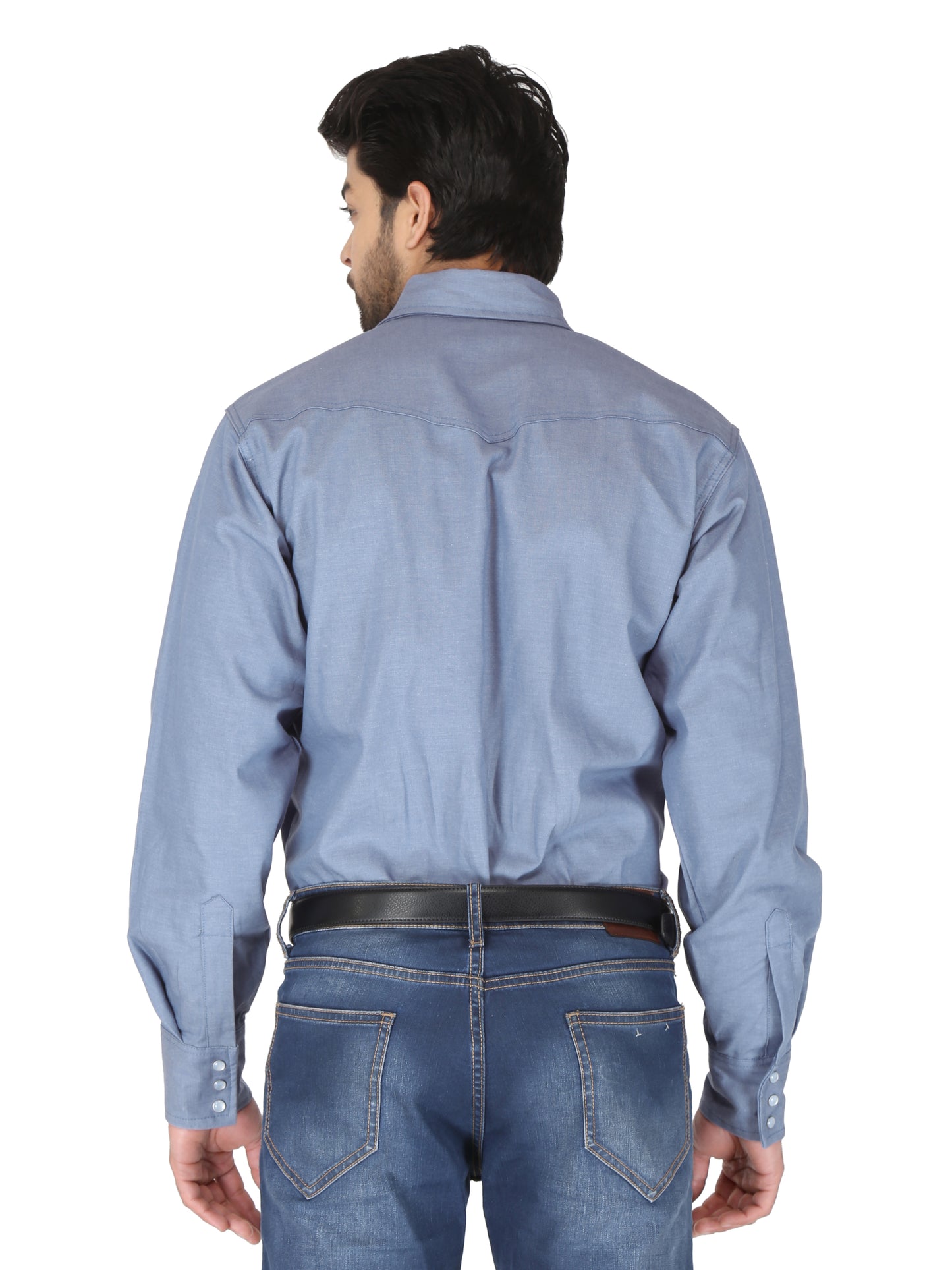 Forge Fr Men's Chambray Long Sleeve Shirt