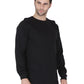 Forge Fr Men's Ripped Framework Black Long Sleeve T-shirt