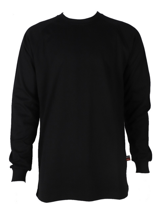 Forge Fr Men's Graphic Printed Black Long Sleeve T-shirt