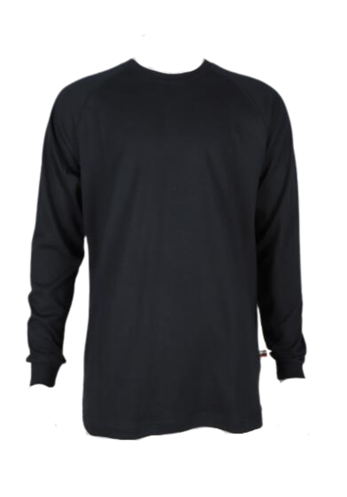 Forge Fr Men's Graphic Printed Navy Long Sleeve T-shirt