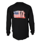 Forge Fr Men's Graphic Printed Black Long Sleeve T-shirt