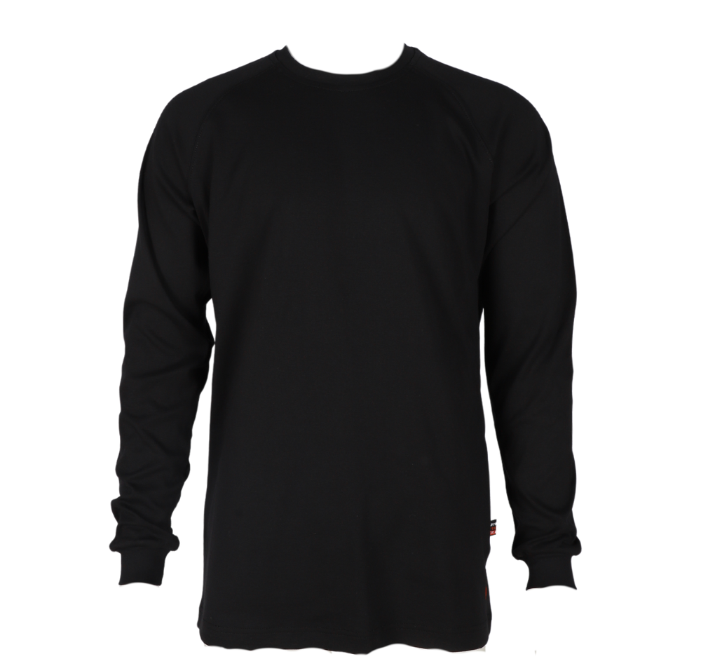 Forge Fr Men's Graphic Printed Black Long Sleeve T-shirt