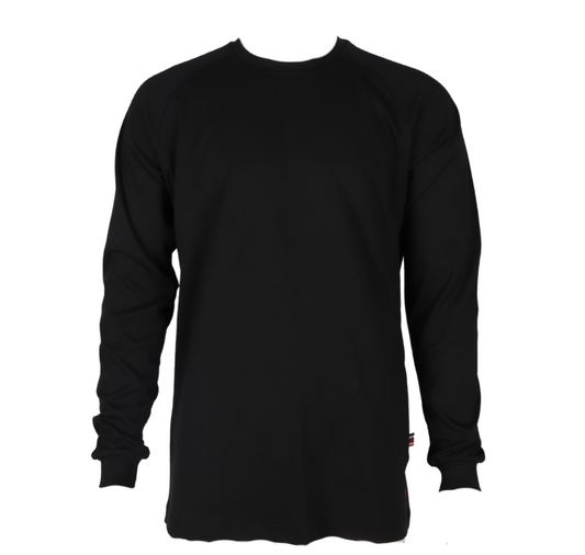 Forge Fr Men's Graphic Printed Black Long Sleeve T-shirt