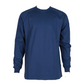 Forge Fr Men's Graphic Printed Indigo Long Sleeve T-shirt