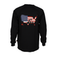 Forge Fr Men's Graphic Printed Black Long Sleeve T-shirt