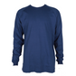 Forge Fr Men's Graphic Printed Indigo Long Sleeve T-shirt