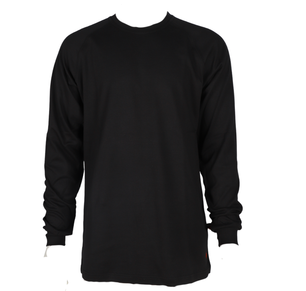 Forge Fr Men's Graphic Printed Black Long Sleeve T-shirt