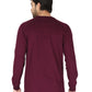 Forge Fr Men's Burgundy Light Weight Long Sleeve T-shirt