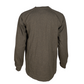 Forge Fr Men's Heather Brown Crew Neck Light Weight Long Sleeve T-shirt