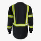 FORGE FR MEN'S CREW NECK NAVY WITH TAPING