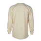 Forge Fr Men's Contrast Stitch Sand Light Weight Crew Neck Long Sleeve T-shirt