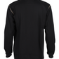 Forge Fr Men's  Light Weight Black Contrast Stitch Henley