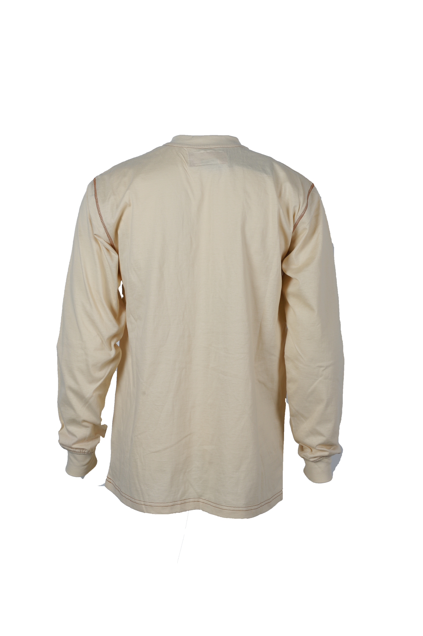 Forge Fr Men's Light Weight Sand Contrast Stitch Henley