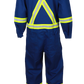 Forge Fr Men's Royal Blue Coverall With Taping