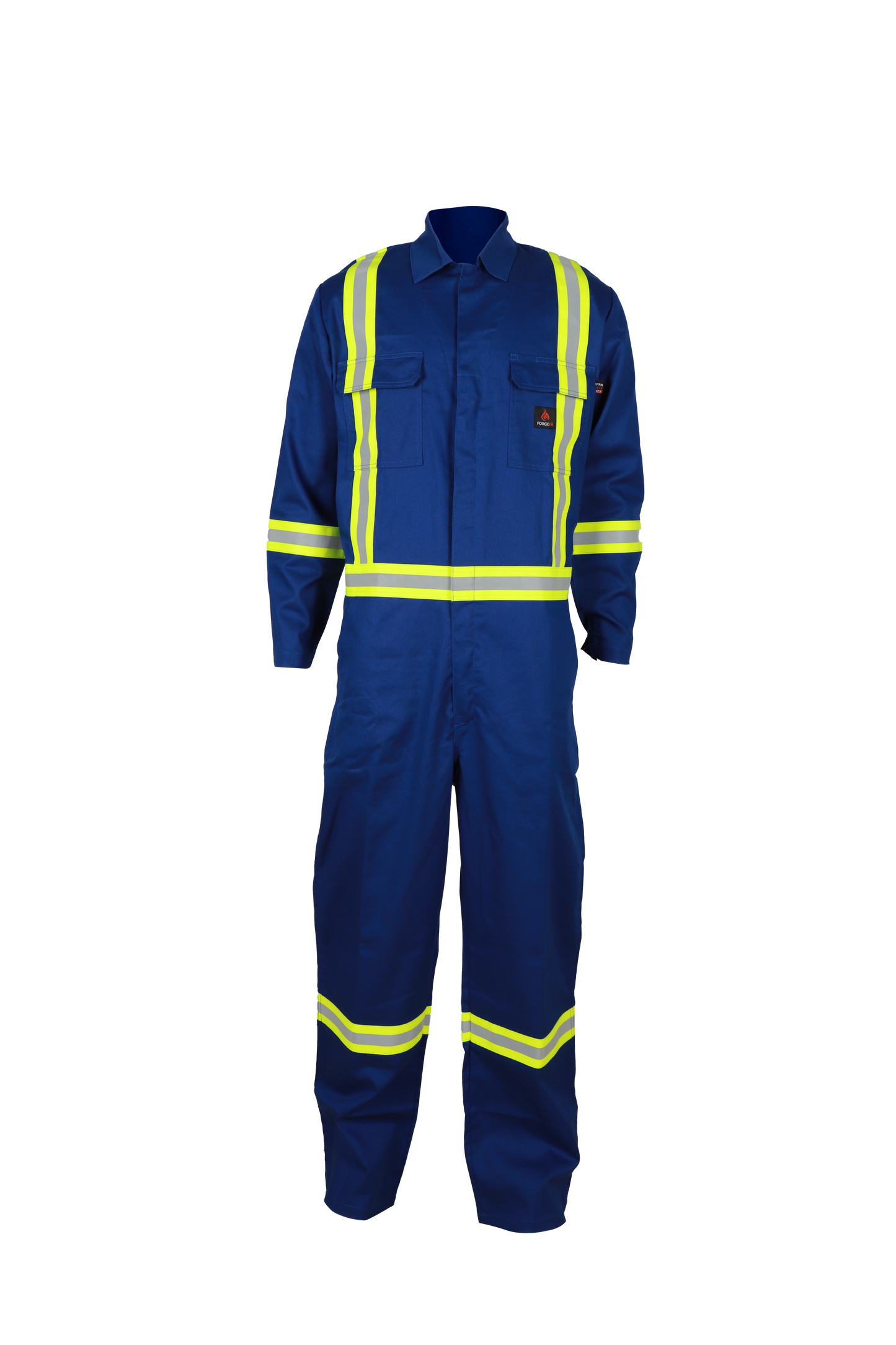 Forge Fr Men's Royal Blue Coverall With Taping