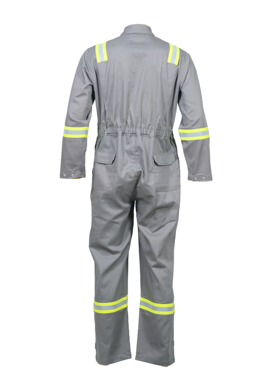 Forge Fr Men's Dark Grey Coverall With Taping