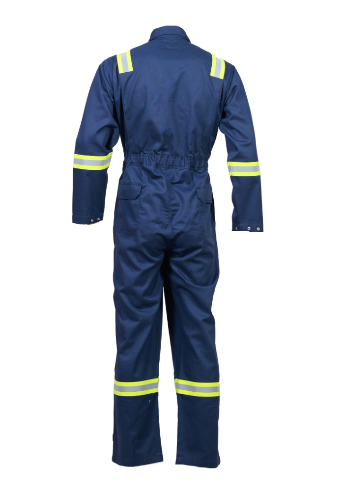 Forge Fr Men's Navy Coverall With Taping