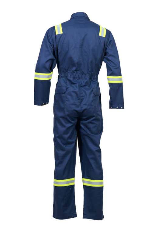 Forge Fr Men's Navy Coverall With Taping