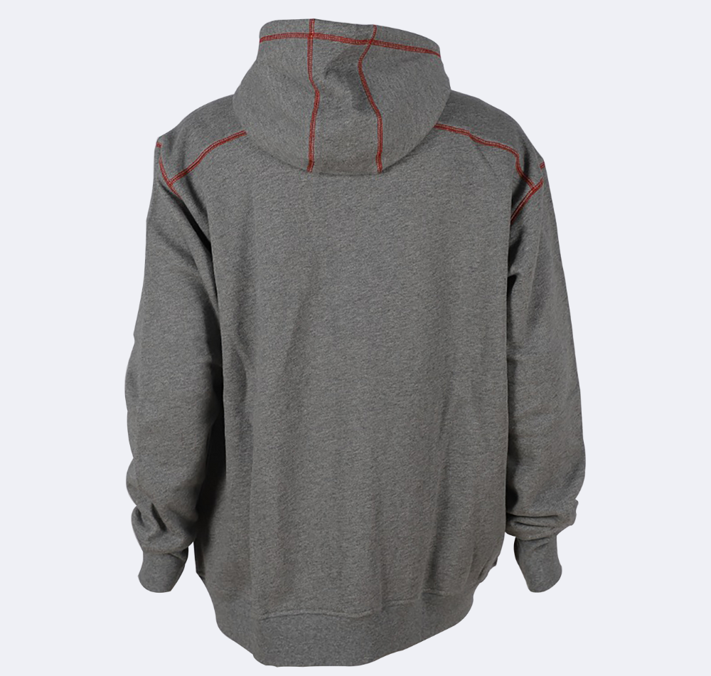 Forge Fr Men's Grey Hoodie With Zipper