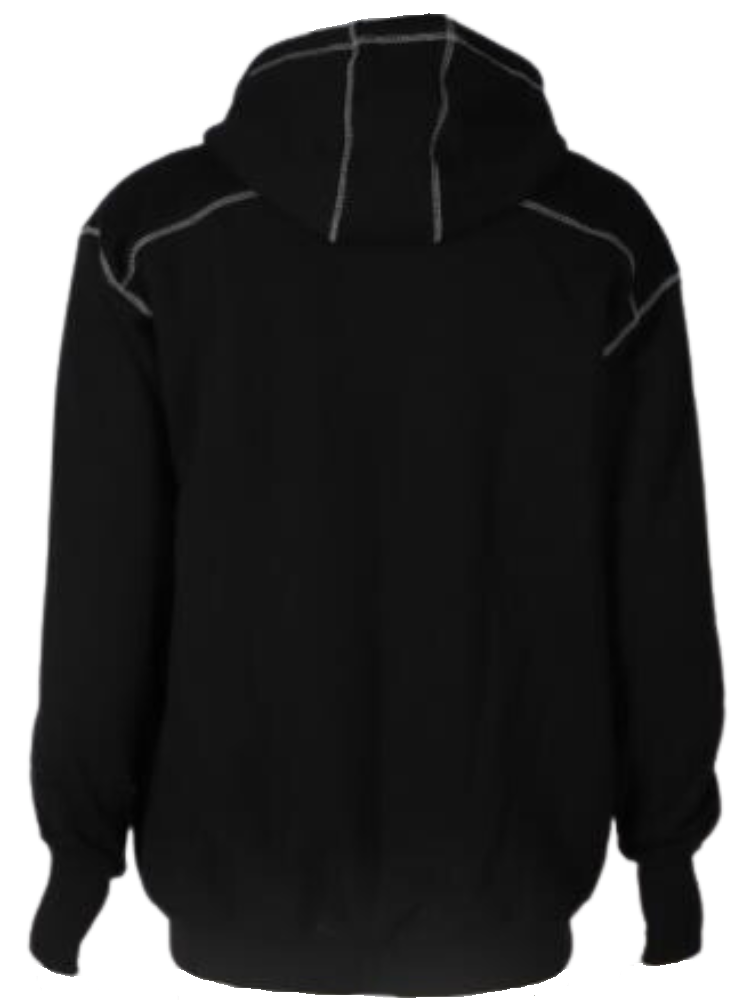 Forge Fr Men's Black Hoodie With Zipper