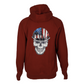 Forge Fr Men's Burgundy Hoodie With Graphic